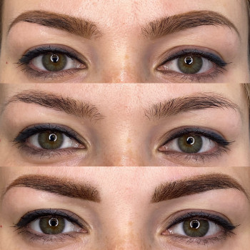 Перманентний макіяж До/після