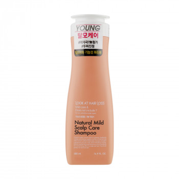 Шампунь для сухого волосся Doori Cosmetics Look At Hair Loss Natural Mild Scalp Shampoo, 500 мл