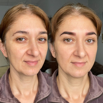 Перманент брів у пудровій техніці
                    Майстер перманентного макіяжу Ирина Кропивницький