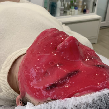 Чистка лица+пилинг+альгинатная маска