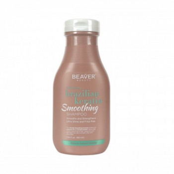 Шампунь з кератином Beaver Brazilian Keratin Smoothing для еластичності волосся 350 мл