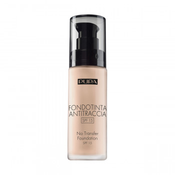 Тональна основа для обличчя Pupa No Transfer Foundation SPF 15 001 Nude, 30 мл