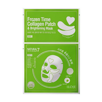 Освітлювальна маска для обличчя Konad Iloje Frozen Time Collagen Patch & Brightening Mask, 25 г