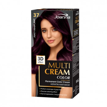 Фарба для волосся Joanna Multi Cream Color 37 Соковитий баклажан, 100 мл