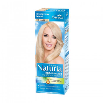 Освітлювальний крем для волосся на 4-5 тонів Joanna Naturia Blond Hair Lightener Intensive Blond, 70 г