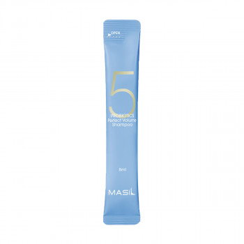 Шампунь для об'єму волосся Masil 5 Probiotics Perfect Volume Shampoo з пробіотиками, 8 мл