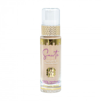 Тональний крем-сироватка для обличчя 2 в 1 Ingrid Cosmetics Saute Serum & Foundation, 02 Fresh Light, 30 мл