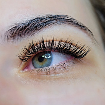 Наращивание 2д,изгиб L,лисий эффект