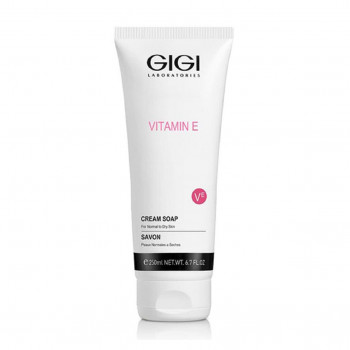 Рідке мило Gigi Vitamin E Cream Soap для нормальної та сухої шкіри обличчя, 250 мл