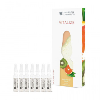 Фруктові ампули для обличчя Janssen Cosmetics Ampoules Superfruit Fluid з вітаміном C, 7*2 мл