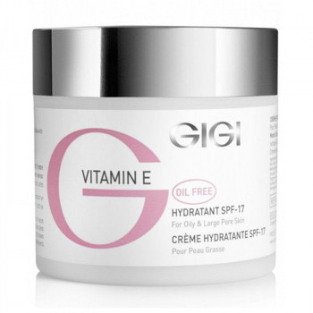 Зволожувальний крем для обличчя Gigi Vitamin E Hydratant SPF 17 для жирної шкіри, 50 мл