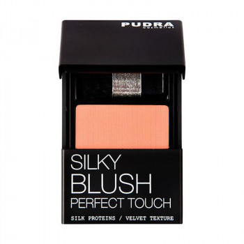 Компактні рум'яна для обличчя Pudra Cosmetics Perfect Touch Silky Blush 02, 4.2 г