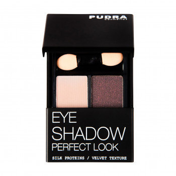 Компактні подвійні тіні для повік Pudra Cosmetics Perfect Look Eye Shadow 07, 4.2 г