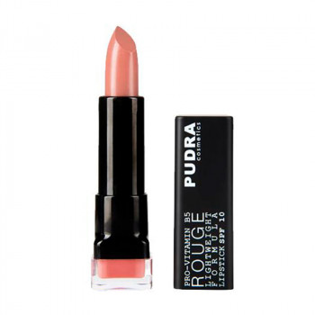 Помада для губ Pudra Cosmetics Rouge Lightweight Formula Lipstick SPF10 з провітаміном B5, 24 Mauve, 4.5 мл