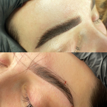 Пудрове напилення брів
                    Мастер перманентного макияжа Олександра Тернополь