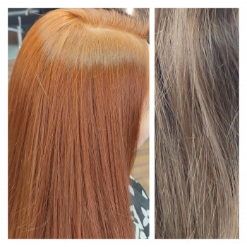 Долгожданный и желаемый результат 
Окрашивание волос