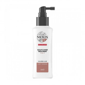 Живильна маска для шкіри голови та волосся Nioxin Color Safe System 3 Scalp Treatment, 100 мл