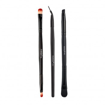 Набір пензлів для макіяжу очей Parisa Cosmetics P-103, 3 шт
