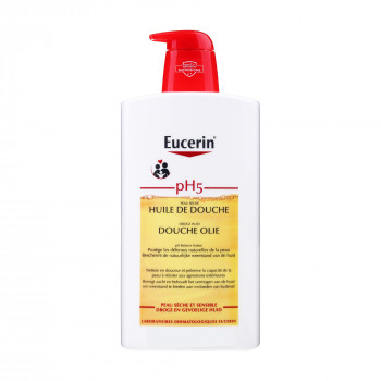 Олія для душу Eucerin pH5 Huile De Douche для сухої, чутливої шкіри, 1 л