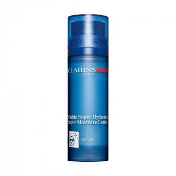Чоловічий зволожувальний лосьйон для обличчя Clarins Super Moisture Lotion SPF 20, 50 мл
