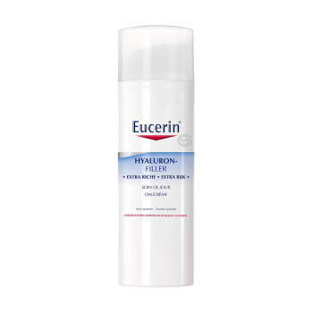 Денний крем-філлер для обличчя Eucerin Hyaluron-Filler Extra Riche, 50 мл