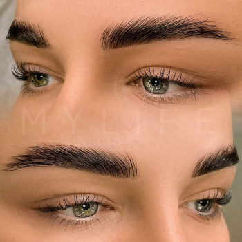 Ламинирование ресниц и бровей