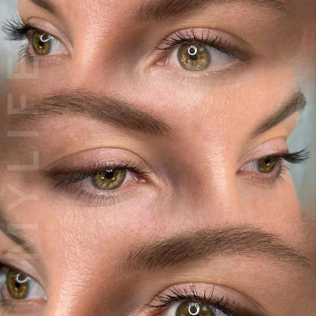 Пудровий перманентний макіяж брів
                    Мастер перманентного макияжа Евгения Киев