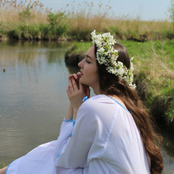 Літня фотосесія на річці, фото -  
