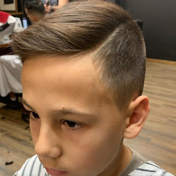 стрижка для мальчика, детская стрижка