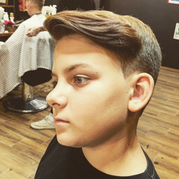 стрижка для мальчика, детская стрижка