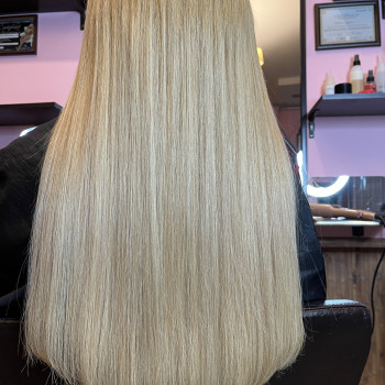 Итальянское наращивание на кератиновые капсулы
                    Салон красоты Студія волосся Тетяни Грабчак Киев