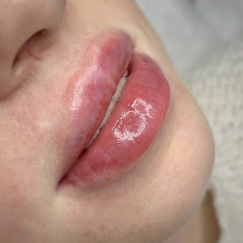 Татуаж губ увеличение, фото - Обучающий центр Оксана