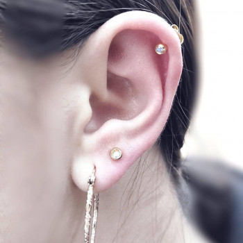 Тату Пирсинг Хеликс, фото - Салон краси Иленто