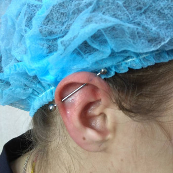 Тату Пирсинг Индастриал, фото - Салон краси Иленто