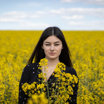 Фотосессия в поле летняя, фото -  
