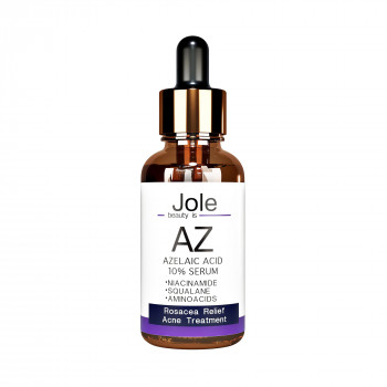 Сироватка для обличчя Jole Azelaic Acid 10% Serum проти акне, з азелаїновою кислотою 10%, 30 мл