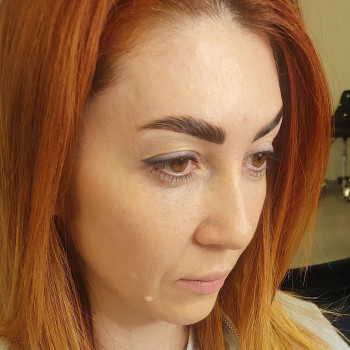 Ламінування брів, фарбування вій