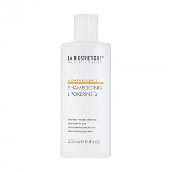 Відновлювальний шампунь La Biosthetique Shampooing Lipokerine B для сухого волосся та сухої шкіри голови, 250 мл
