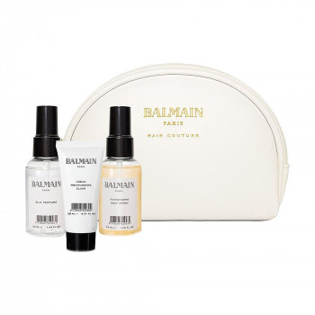 Набір для волосся Balmain Paris Hair Couture Styling Gift Pack (парфум для волосся, 20 мл + сольовий спрей, 50 мл + еліксир, 50 мл + косметичка)