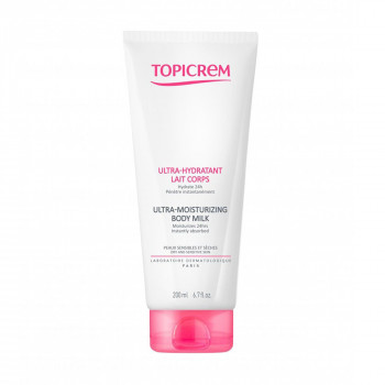 Ультразволожувальна емульсія для тіла Topicrem Ultra-Moisturizing Body Milk, 200 мл