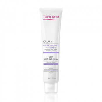 Легкий заспокійливий крем для обличчя Topicrem Calm + Light Soothing Moisturizing Cream, 40 мл