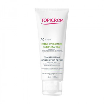 Компенсувальний зволожувальний крем для обличчя Topicrem AC Compensating Moisturizing Cream, 40 мл