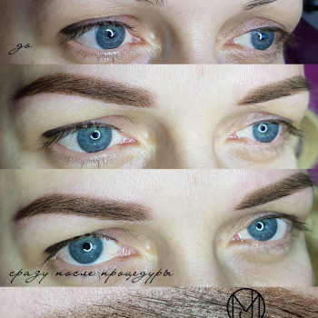 Перманентный макияж (татуаж) - бровей
                    Бровист Юлия Харьков