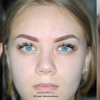 Перманентный макияж (татуаж) - бровей
                    Бровист Юлия Харьков