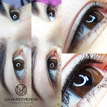Перманентный макияж (татуаж) - межресничка
                    Бровист Юлия Харьков