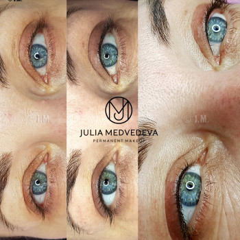 Перманентный макияж (татуаж) - межресничка
                    Бровист Юлия Харьков