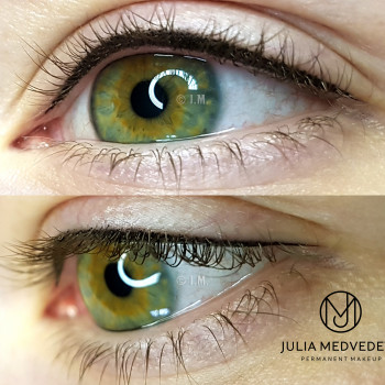 Перманентный макияж (татуаж) - межресничка
                    Бровист Юлия Харьков