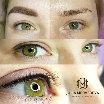 Перманентный макияж (татуаж) - межресничка
                    Бровист Юлия Харьков