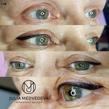Перманентный макияж (татуаж) глаз - стрелка
                    Бровіст Юлия Харків