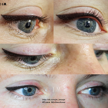 Перманентный макияж (татуаж) глаз - стрелка
                    Бровіст Юлия Харків
